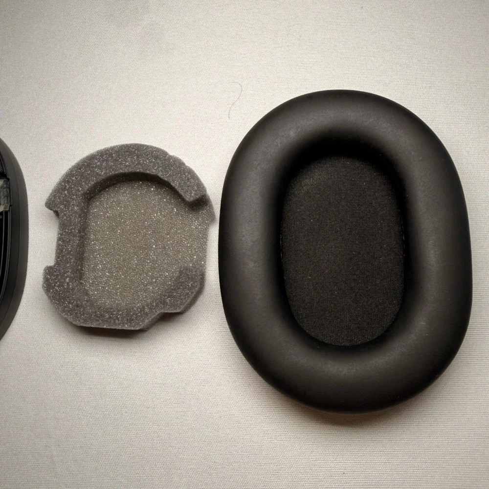 Sony WH-1000XM5 Replacement Rear Shell Ear Cushion Foam Parts Black WH1000XM5